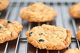 Brown sugar, blueberry and yogurt cookies 