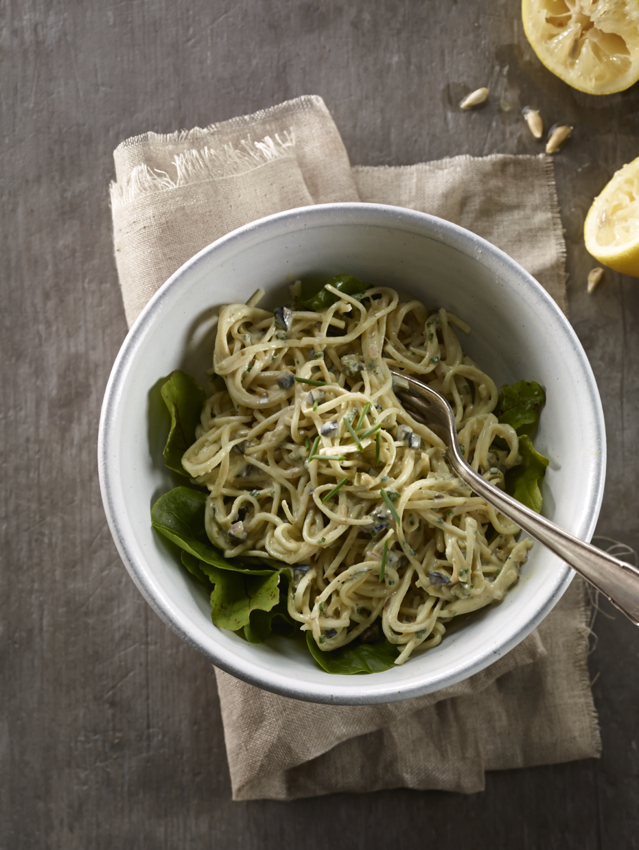 Céleri rémoulade et olives noires au yogourt Méditerranée Liberté 