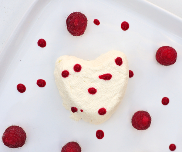 Cœur à la crème au yogourt grec 