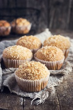 Muffins au kéfir Liberté et bananes 