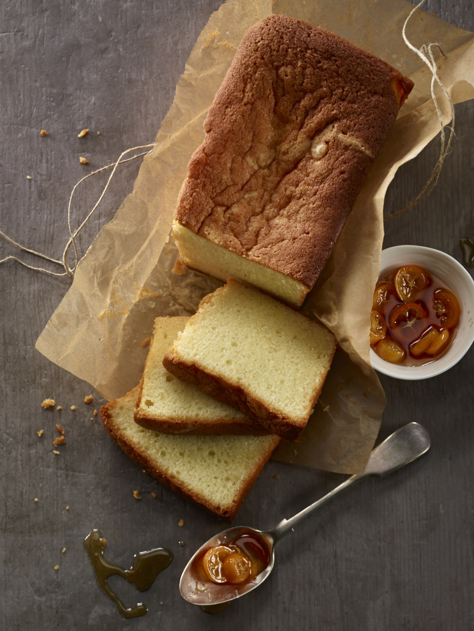 Liberté Yogourt, Vanilla and Orange Blossom Cake 