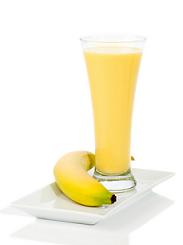 Smoothie aux bananes et au yogourt bio 