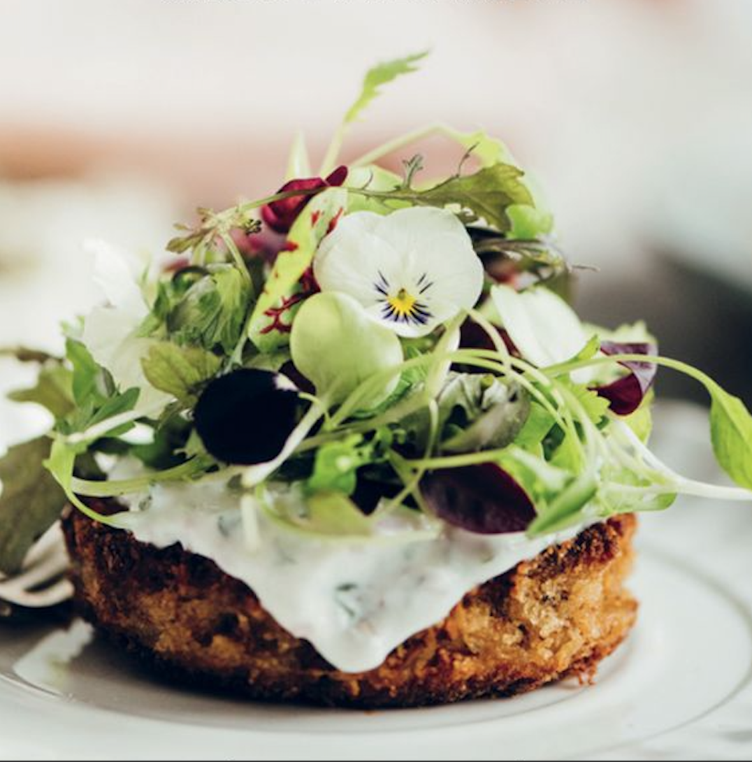 mint-crab-cakes-with-dill-sauce