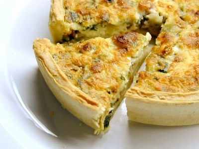 Quiche sans croûte au chou-fleur 